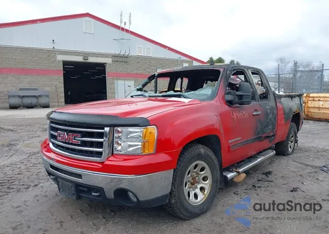 2013 GMC Sierra 1500 Sle из США, поврежденный, VIN 1GTR2VE76DZ234634